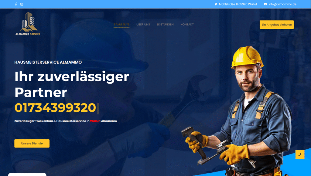 Housemeister-Website
